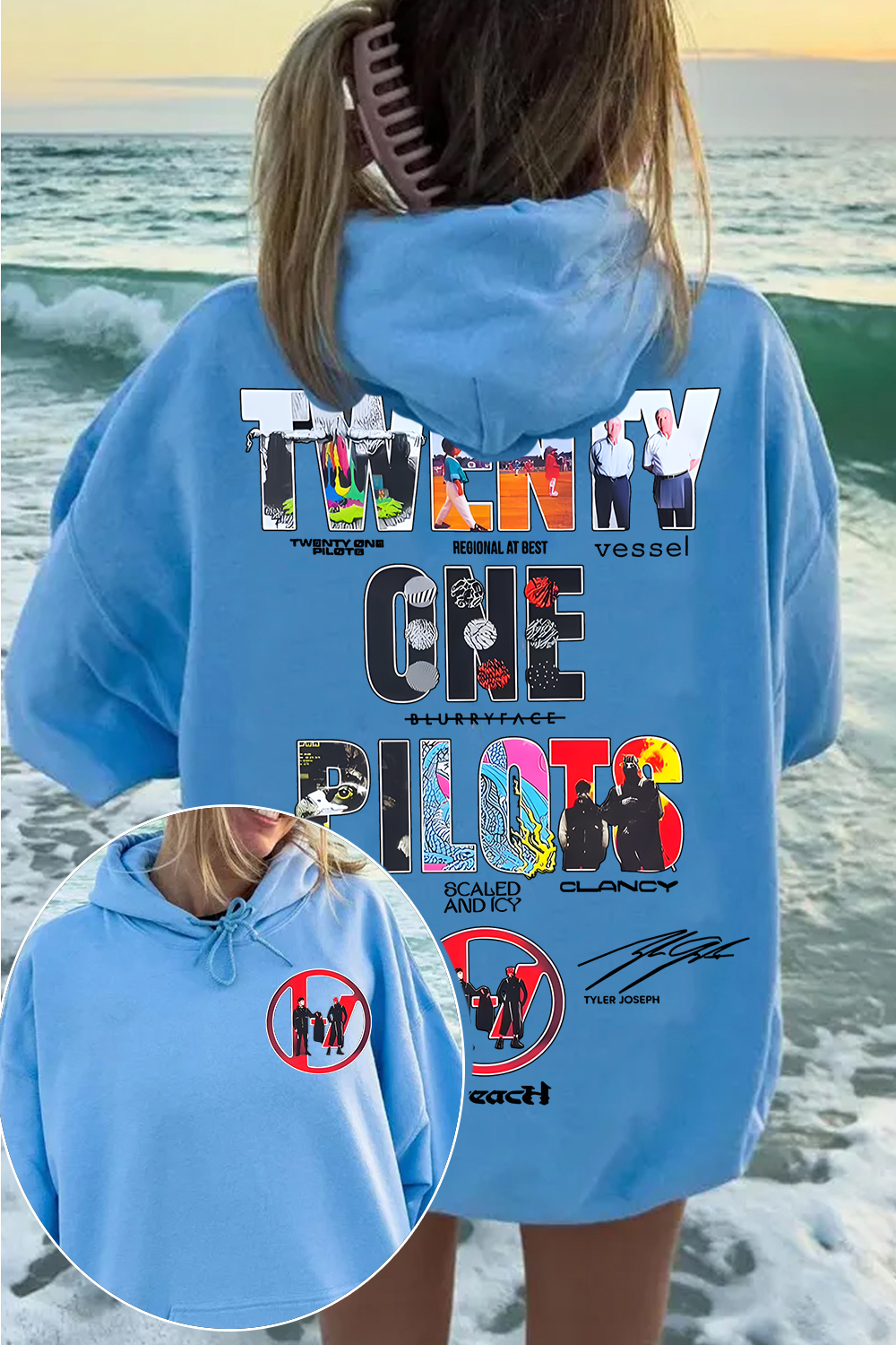 Twenty One Pilots Album Hoodie For Women